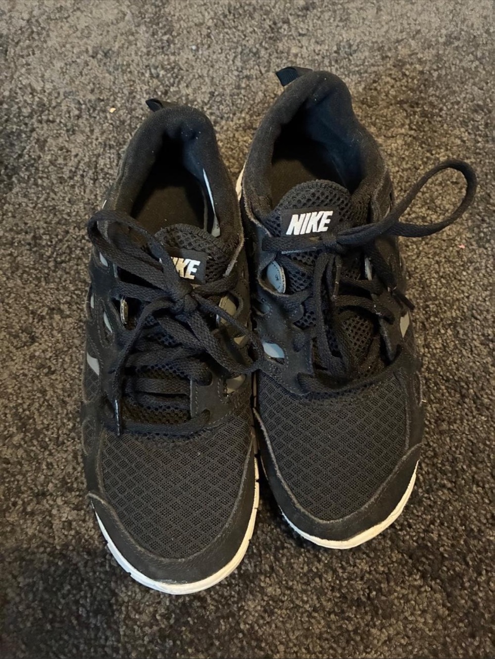 Nike Free Run Training Sneakers with White Accents